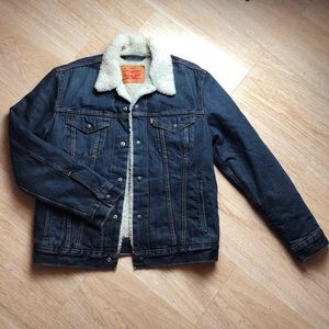Levi’s Sherpa Denim Trucker Jacket